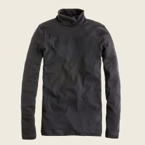 J. Crew Tissue Turtleneck Gray sz Medium